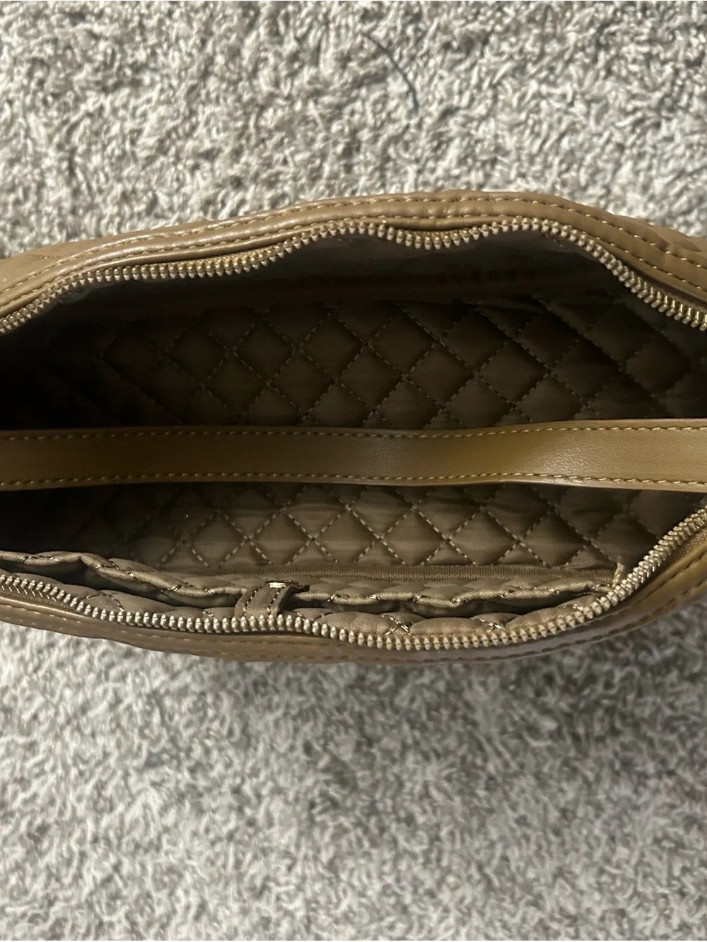 N/A quilted leather